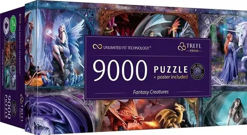 Puzzle 9000 Fantasy Kreaturen von Anne Stokes