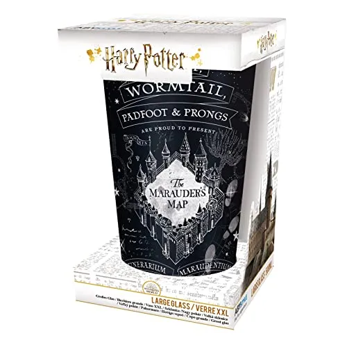ABYSTYLE - Harry Potter - XXL Glas - 400 ml - Karte des Rumtreibers