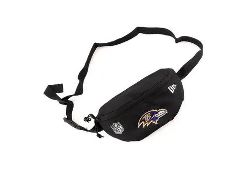 New Era Gürteltasche MLB NFL Limited Edition - Baltimore Ravens - Mode-Hüfttaschen, limitierte Edition mit NFL- und New Era-Logo-Print, praktische Fächer und verstellbarer Hüftgurt für optimalen Tragekomfort.
