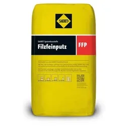 Produktbild Sakret Mörtel SAKRET Filzfeinputz FFP weiß 1,0 mm 25 kg