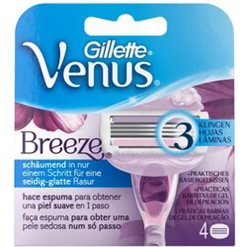 Produktbild Gillette Venus Breeze 4er Ersatzklingen