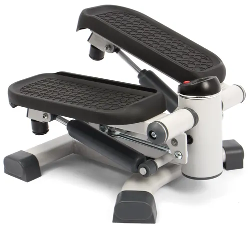 SportPlus 2-in-1 Mini-Stepper - patentierte Umschalttechnik, leises Training und bis 100kg Nutzergewicht, ideal für Zuhause und Büro