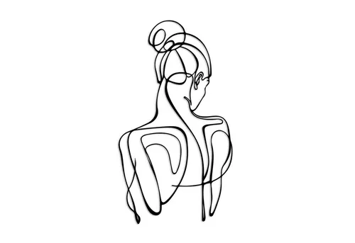 Wallity Wanddekoobjekt 100% METAL, 34 x 61 cm L3618