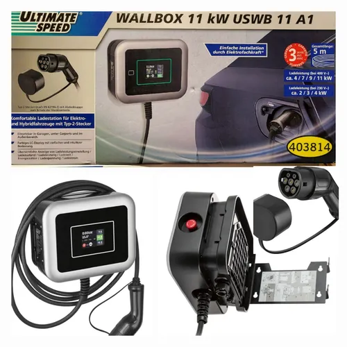 ULTIMATE SPEED Wallbox »USWB 11 A1«, 11 kW für Elektrofahrzeuge