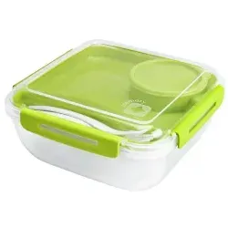 Rotho MEMORY B3 Salatbox 1,7 Liter 1009205070 , Farbe: lime grün