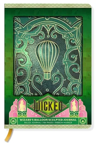 Wicked: Wizard's Balloon Sculpted Journal