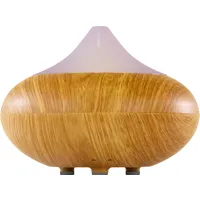 Dr Botanicals Natürlicher & Beruhigender Holz Aroma Digital Diffuser mit Klarglas-oberfläche