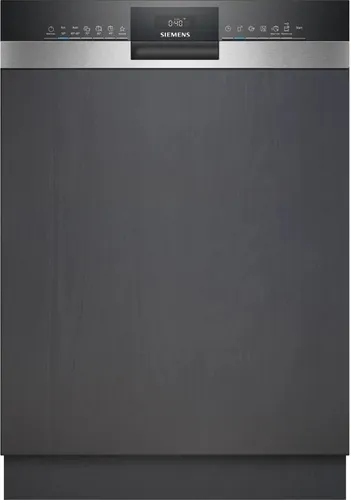 Siemens SN55YS00CE - Teilintegrierter Geschirrspüler, 60 cm, elegantes Edelstahl-Design und energieeffizient für perfekte Reinigungsergebnisse