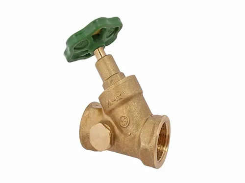 SCHLÖSSER Schrägsitzventil mit Entleerung steigende Spindel DN 15, Zoll 1/2