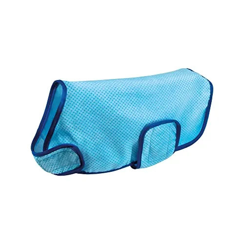Nobby 30 cm Hunde-Kühljacke Light - Ultraleichtes EVA-Gewebe, für effektive Abkühlung an heißen Tagen und vielseitige Nutzung nach dem Regen