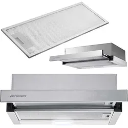 Berdsen BT-233 Teleskop-Küchenabzugshaube 50 cm Edelstahl