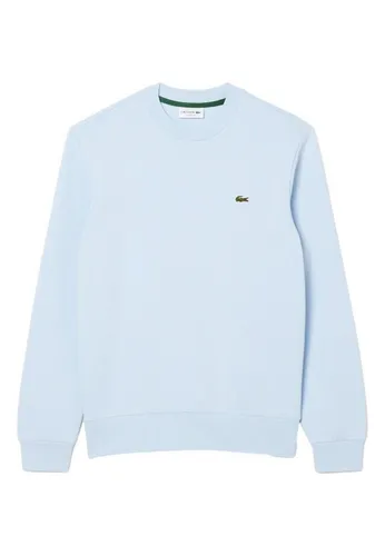 Lacoste Herren Sweatshirt XXL - Sweatshirt aus hochwertiger Baumwolle mit weich angerauter Innenseite für optimalen Tragekomfort. Ideal für lässige Alltagslooks mit gerippten Bündchen und klassischem Rundhalsausschnitt.