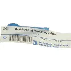 Katheterklemme blau unsteril 1 St