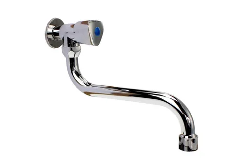 Sanixa GO700700 Kaltwasser Wand-Ventil | Schwenkbarer Auslauf aus Messing