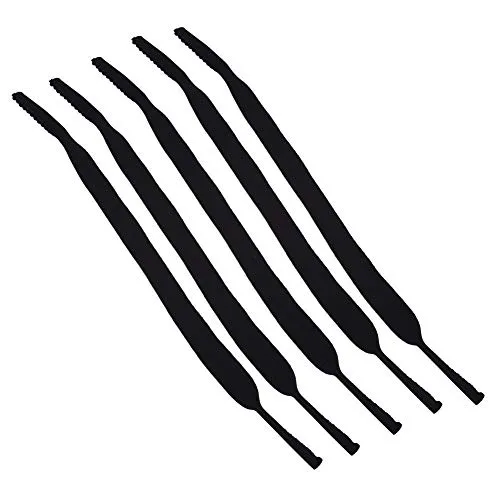 Souong 5 Stück Brillenbänder verstellbar, für Damen und Herren, elastische Riemen aus Neopren für Laufen, Basketball, Tauchen, 5 Stück