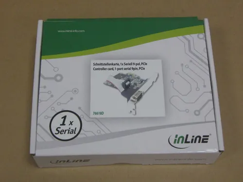 InLine 76618D 1 Port PCIe x1