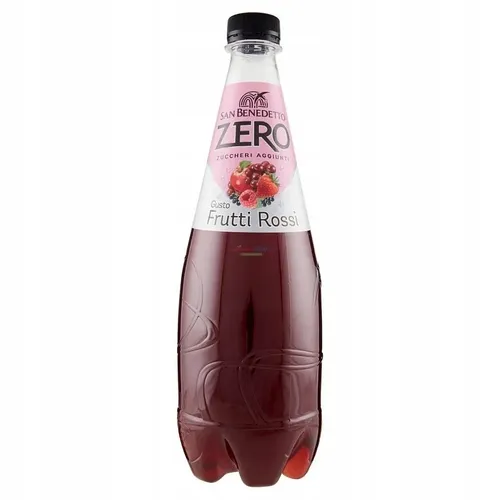 Zero Frutti Rossi Erfrischungsgetränk mit Kohlensäure 750ml - San Benedetto
