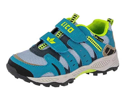 LICO Outdoorschuh Fremont V, grau, Gr. 33 - Wanderschuhe für aktive Kids, mit bequemem Wechselfußbett und stark profilierten Gummisohlen für besten Halt bei jedem Abenteuer.