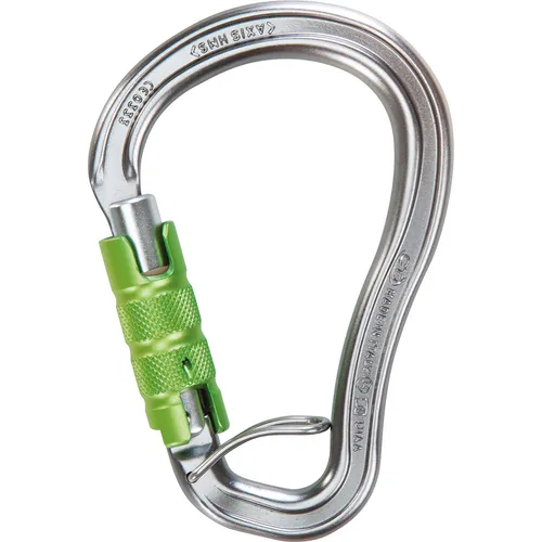 Climbing Technology HMS Karabiner Axis TGL titan (199) 0 - Karabiner für Klettern, leicht mit nur 0,06 kg und klassischer Form, ideal für sicheres Sichern und Abseilen.