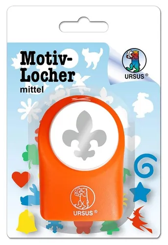 Motivlocher mittel Lilie