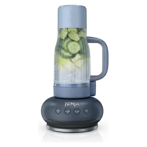 Ninja BlendBoss Mixer mit tragbarem Becher – 1100W, 3 Auto-Modi, Cyberspace DB351EUCY