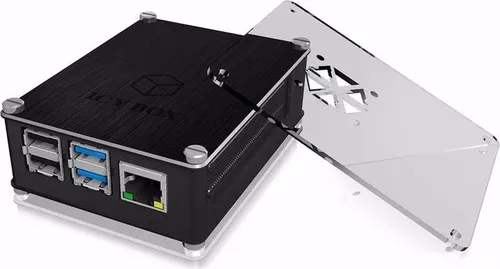 Schutzgehäuse IcyBox Schutzgehäuse für Raspberry Pi 4