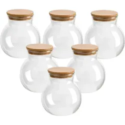 gouveo 6er Set Vorratsglas 1000 ml von gouveo
