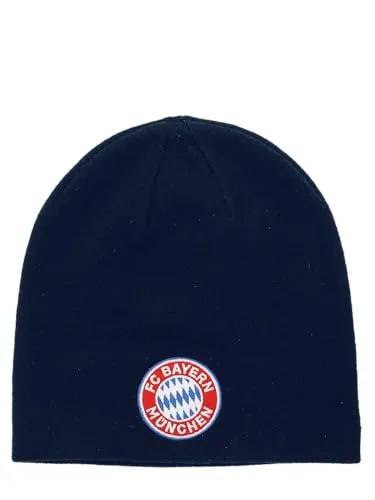 FC Bayern München I Mütze Logo I Unisex I Erwachsene I Navy