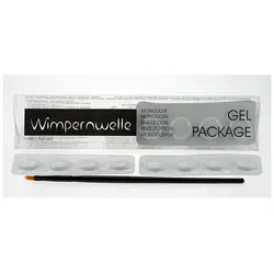 Wimpernwelle Gel-Package Einzelportionen - Nussknacker: 48 Einzelportionen für perfekte Wimpernwellen, inklusive Auftragepinsel für eine einfache Anwendung.