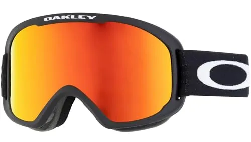 Oakley O-FRAME 2.0 PRO L Skibrille - Black Fire Iridium 23/24 - Skibrille mit optimaler Passform und 100% UV-Schutz. Die Black Fire Iridium Beschichtung sorgt für klare Sicht und reduziert Blendung auf Pisten. Ideal für Brillenträger dank großzügigem Innenraum.