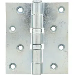 Scharnierband für stumpfe Türen - Stahl verzinkt , 76 mm , 101,6x76x3mm ; FE5
