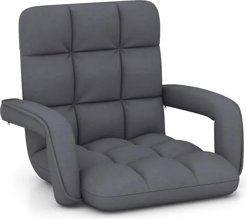COSTWAY 6-stufig verstellbarer Gaming Stuhl für Erwachsene