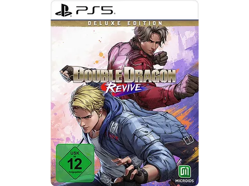 Double Dragon Revive - Deluxe Edition - PS5 - Beat 'Em Up für PS5, Deluxe Edition mit umfangreichen Sprachoptionen und packendem Einzelspieler-Modus.