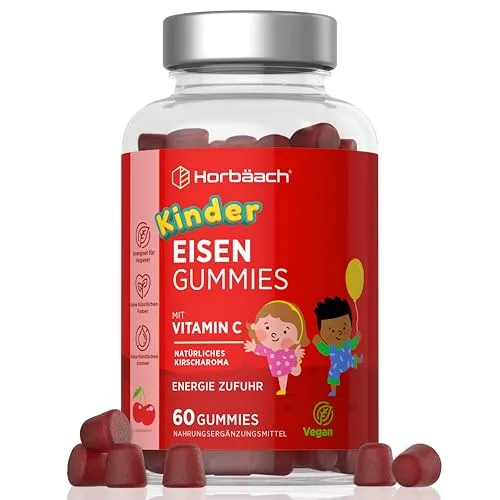 Horbaach Eisen Gummibärchen Kinder mit Vitamin C