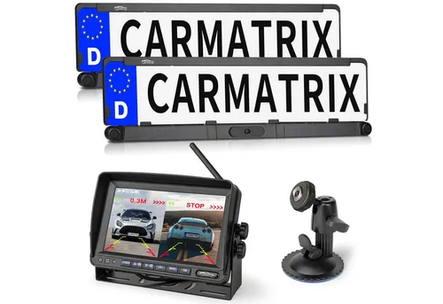CARMATRIX Solar Funk Rückfahrsystem HD für Wohnmobile und Transporter