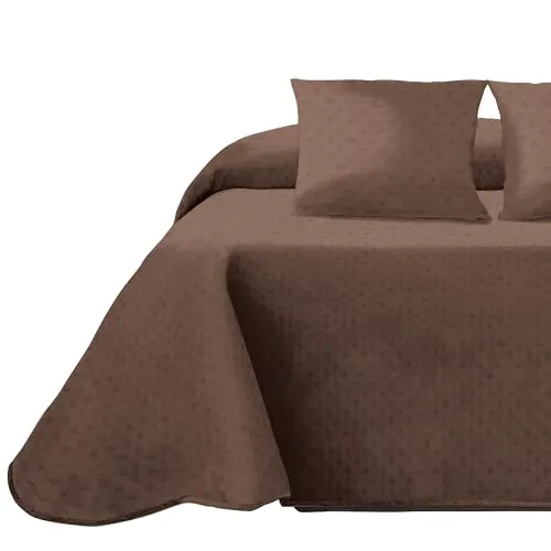 Erwin Müller Tagesdecke braun Größe 270x210 cm