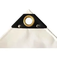 Robuste Abdeckplane 650 g/m2, PVC Plane 6x12m - Wasserdichte Gewebeplane, extrem reißfest mit Messingösen für einfache Befestigung. Ideal für den Schutz von Fahrzeugen und Gartenmöbeln.