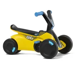 Berg GO² 2in1 Rutschauto - Rutscher & Laufrad für Kinder - Ergonomisches Kinderfahrzeug ab 10 Monaten, das Laufradfahren und Pedal-Gokartfahren spielerisch fördert. Mit ausklappbaren Pedalen für maximale Kontrolle und Sicherheit!