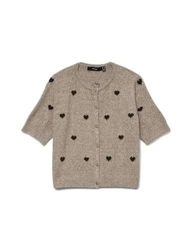 VERO MODA Vmdoffy Intarsia 2/4 O-NCK Cardigan Ga von VERO MODA