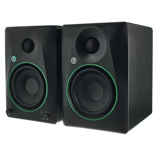 Mackie CR5BT Studio-Monitore - Hochwertige 5-Zoll Studio-Monitore mit 80 Watt Class-D-Endstufe, ideal für präzisen Sound in Musikproduktionen und Heimstudios.