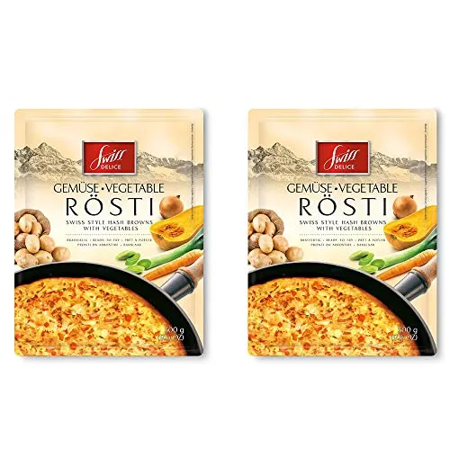 Swiss Delice | Gemüse Rösti | nach Schweizer Original Rezept | 2 x 500g