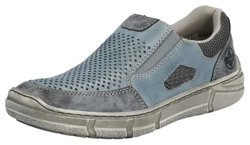 Herren Slipper RIEKER in blau von Rieker