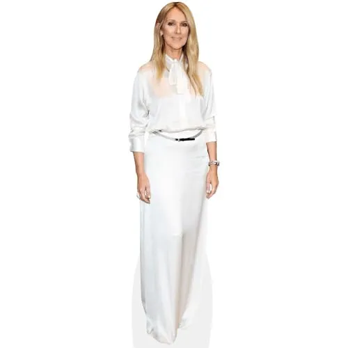 Celine Dion (Blouse) Pappaufsteller lebensgross von Celebrity Cutouts