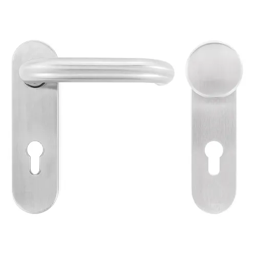 Hörmann FS Wechselgarnitur D-110 Kurzschild PZ, Edelstahl