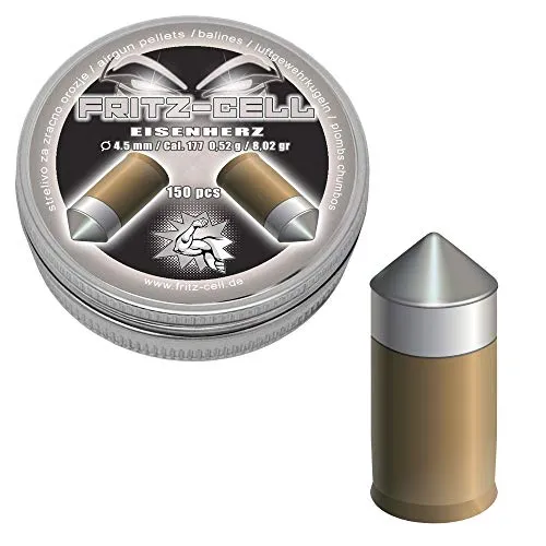 Eisenherz 4,5mm Diabolos Fritz-Cell Spitzkopf Luftgewehr Luftpistole 150