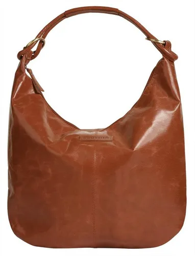 Bruno Banani Shopper Damen 021855 cognac - Braun - Handtasche aus 100% Rindleder, besonders leicht mit nur 350g. Geräumiges Hauptfach und sicheres Innenfach für Portemonnaie & Smartphone - ideal für Ihren Alltag!