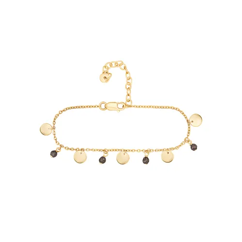 cai Armband 925 Silber vergoldet mit Hämatit für Damen in gelb von Cai