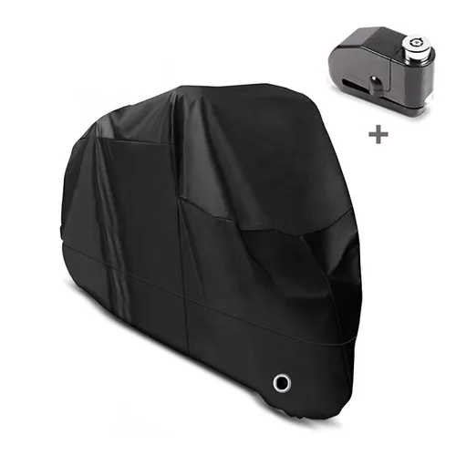 Abdeckplane XXL + Alarm Bremsscheibenschloss für BMW R 1200 R / Classic