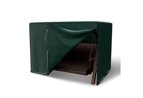 Kronenburg Hollywoodschaukel Abdeckung, wasserdicht und waschbar - Hollywoodschaukel Abdeckung: Robuste, wasserdichte Schutzhülle für 3-4-Sitzer, schützt vor Witterungseinflüssen und ist bei 30°C waschbar. Ideal für ganzjährigen Einsatz!