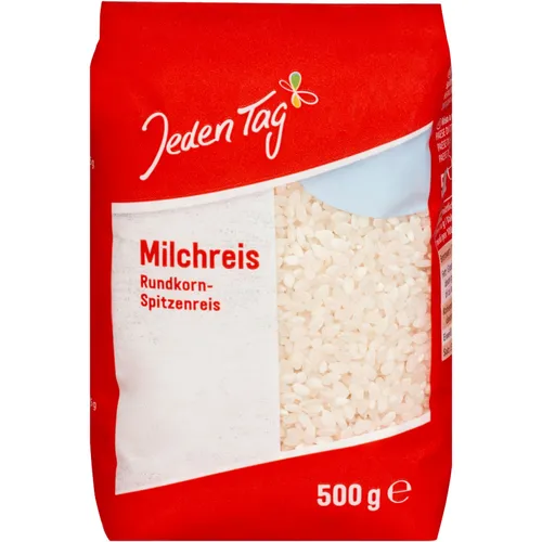 Jeden Tag Milchreis 3er Pack 3x500g Packung usy Block